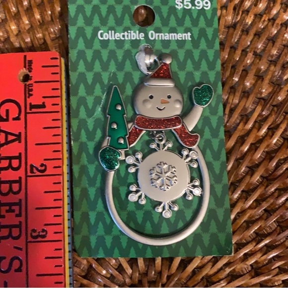 🌸 $3 if bundled ROBERT Engraved Collectible Snowman Christmas Ornament by GANZ - Picture 4 of 7